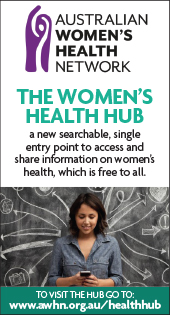 Womens Health hub web banner